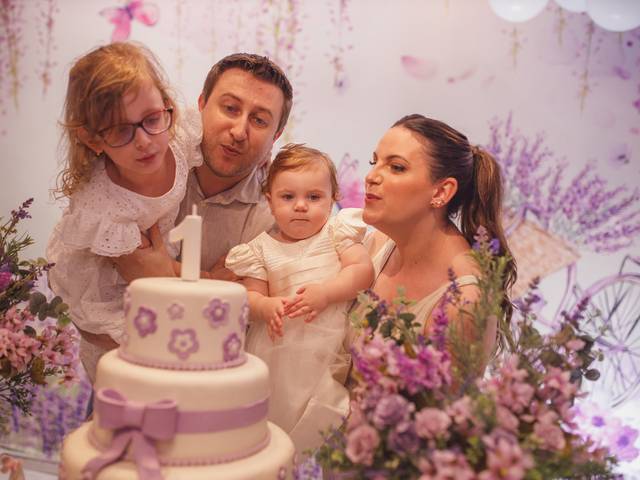 Aniversário/Chá de Bebê de Luisa - 1 Ano