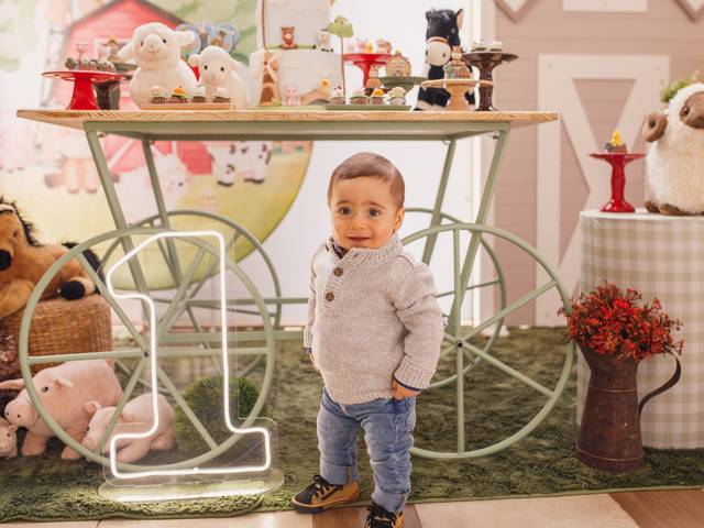 Aniversário/Chá de Bebê de Gabriel - 1 ano