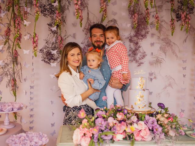 Aniversário/Chá de Bebê de Isabella - 4 anos