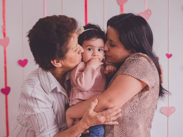 Família de Dia das Mães Leticia - Maria Alice