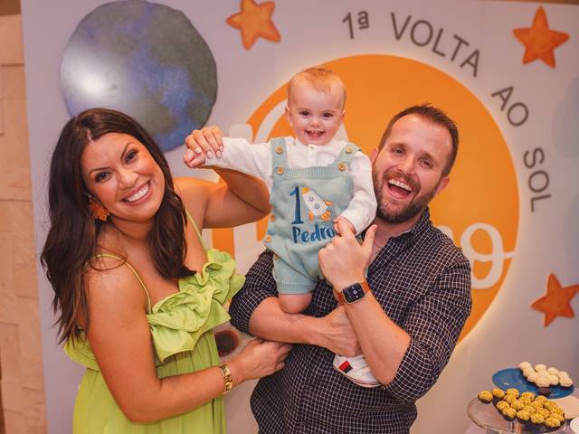 Aniversário/Chá de Bebê de Pedro - 1 aninho