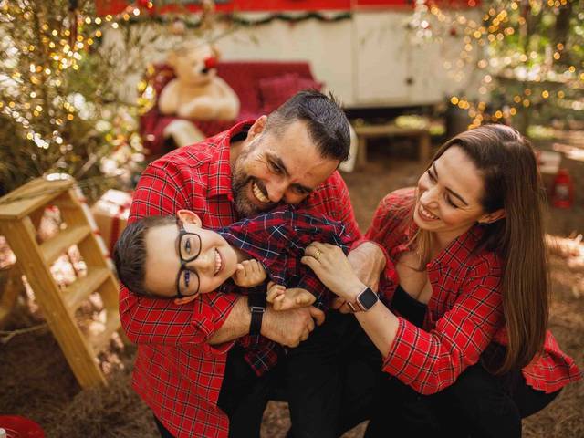 Família de Natal Matheus