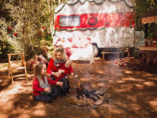 Infantil de Natal Moana e Metteo