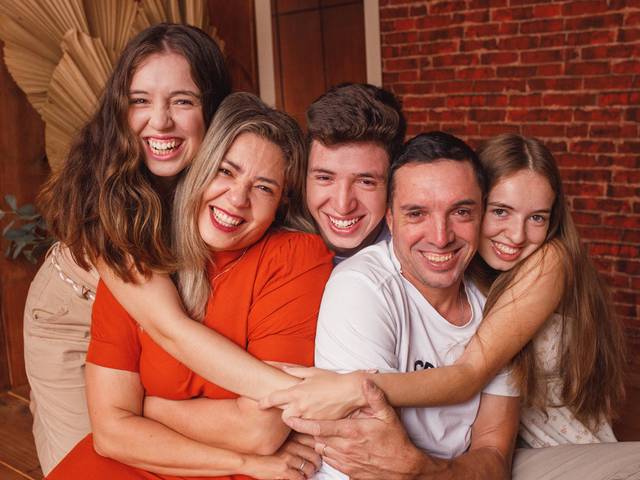 Família de Dia das Mães Sandra