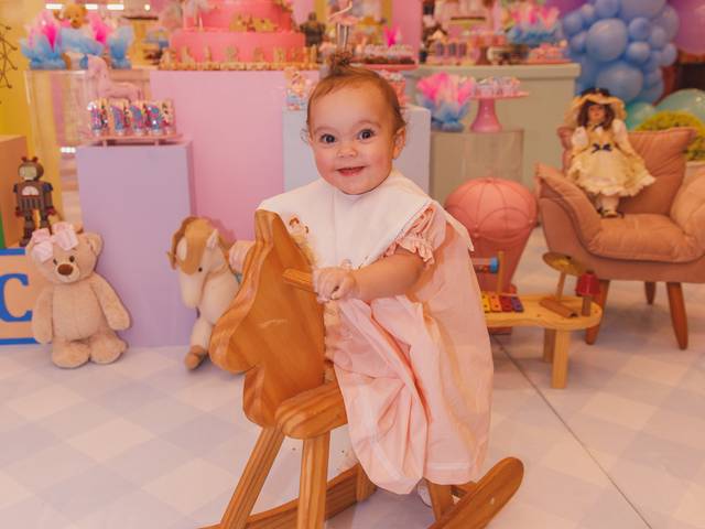 Aniversário/Chá de Bebê de Liz - 1 ano