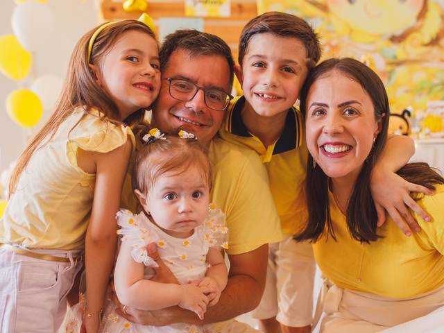 Aniversário/Chá de Bebê de Malu - 1 ano