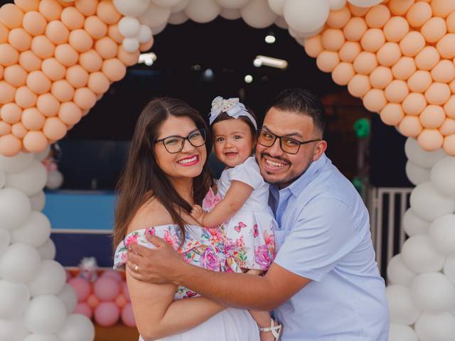 Aniversário/Chá de Bebê de Isabela - 1 ano