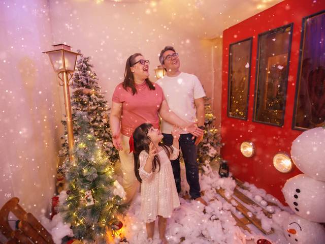 Família de Natal Lais