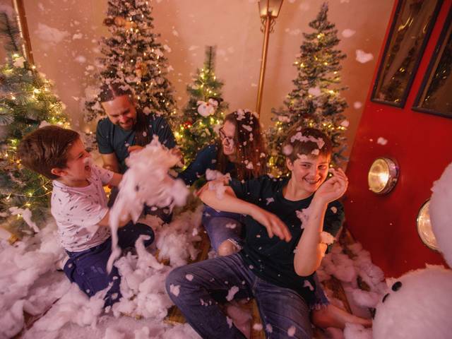 Família de Natal Rafa e Leo