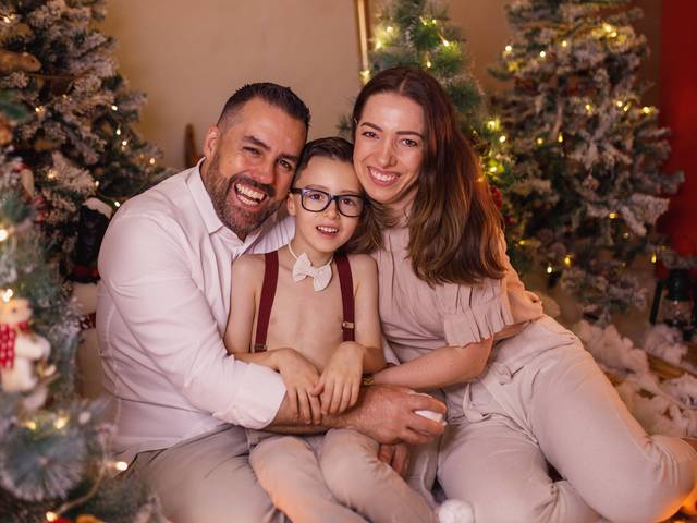 Família de Natal Matheus
