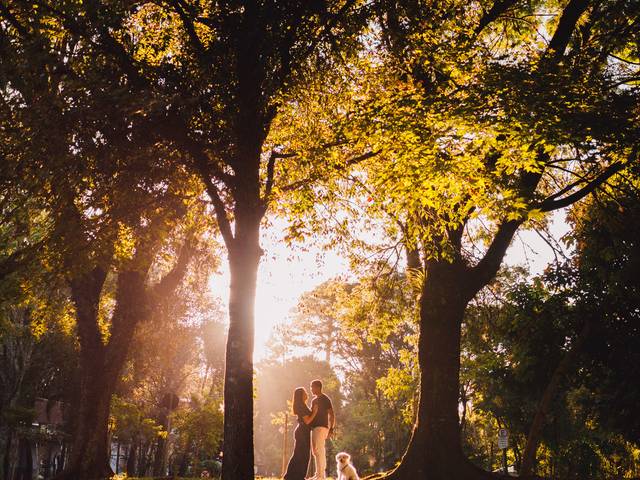 Casal de Ingrid e Victor