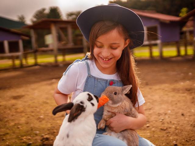 Infantil de Páscoa Mel e Bela