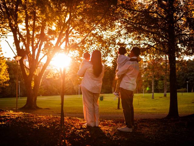 Família de Outono Hender e Haysla