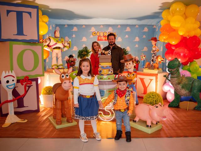 Aniversário/Chá de Bebê de Gabriel - 3 anos
