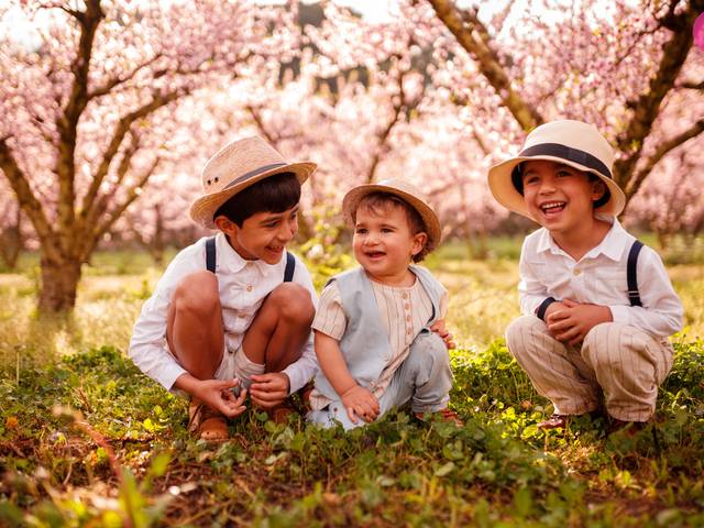 Família de Dudu, Antônio e Bento