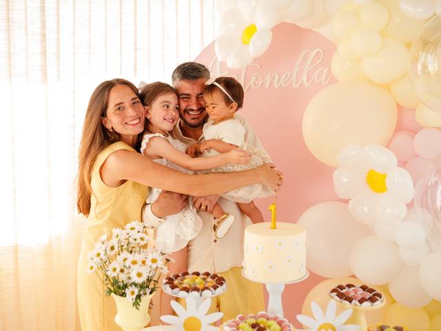 Aniversário/Chá de Bebê de Antonella - 1 ano