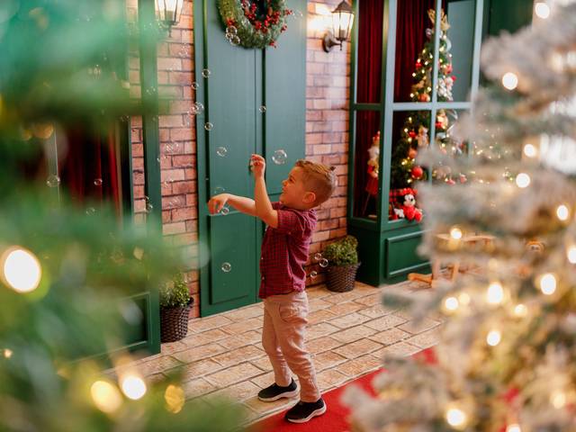 Família de Natal do Lucas