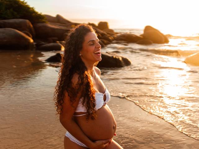 Gestante de Ari & Will - Maria Júlia