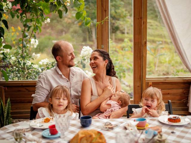 Família de Mariane - Martina, Iolanda e Amália