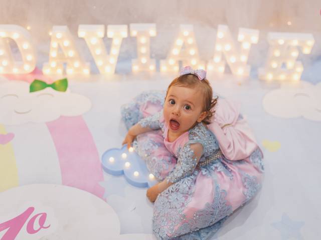 Aniversário/Chá de Bebê de Daviane - 1 Ano