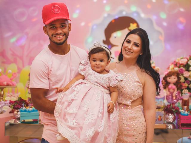 Aniversário/Chá de Bebê de Alice - 1 Ano