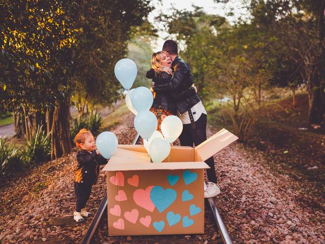 Revelação Sexo do Bebê de Revelação de Sexo Lyana - Moses