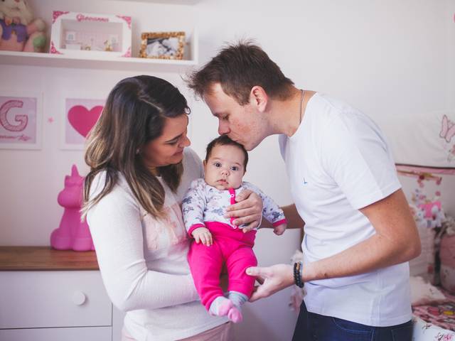 Bebês de Giovanna - 3 Meses