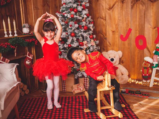 Família de Natal Manu e Mateus