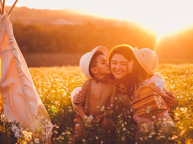 Família de Manu e Mateus na Camomila