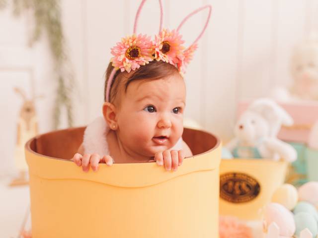 Bebês de Páscoa Manu