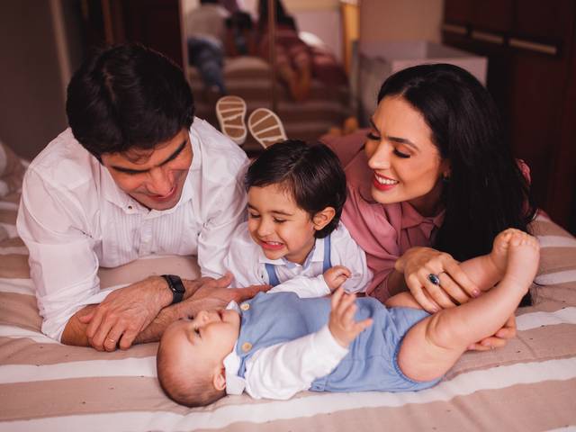 Bebês de Antônio 3 Meses 