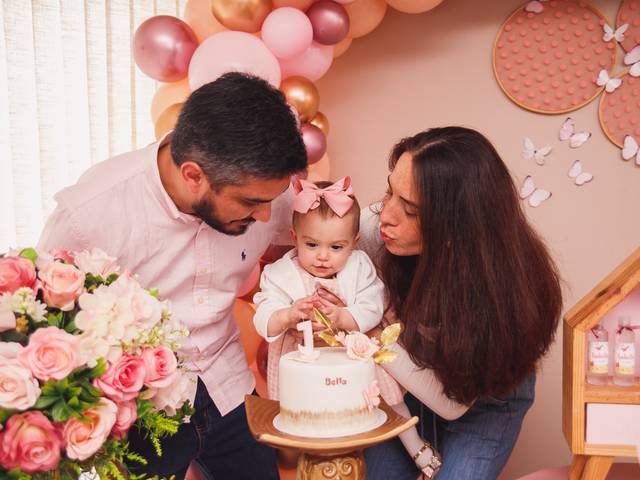 Aniversário/Chá de Bebê de Isabela - 1 ano