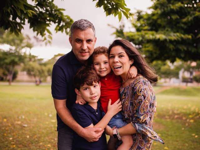 Família de Um dia na Vida - Família Flávia