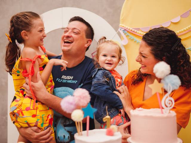 Aniversário/Chá de Bebê de Aniversário 1 Ano - Antônia