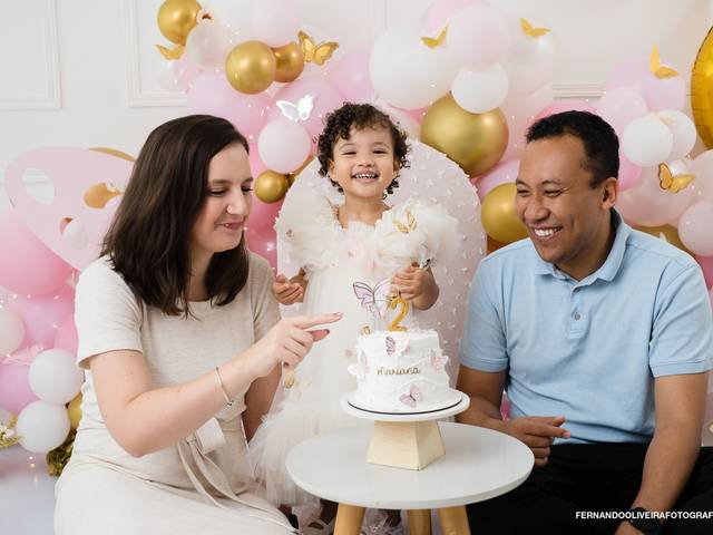 Smash the Cake de Mariana - 2 anos