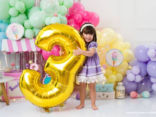 Smash the Cake de Catarina - 3 anos