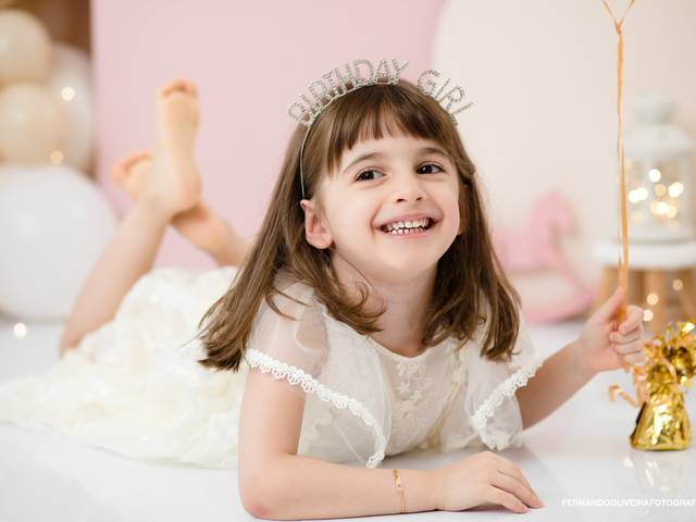 Smash the Cake de Manuela - 5 anos