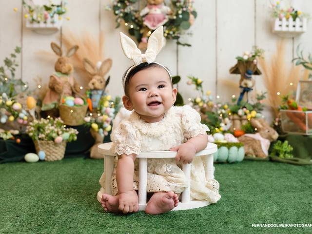 Acompanhamento de Manuela 4 meses - Páscoa