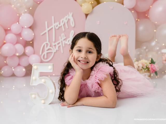 Smash the Cake de Laura - 5 anos