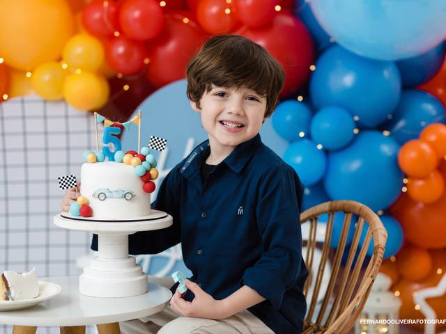 Smash the Cake de Noah - 5 anos
