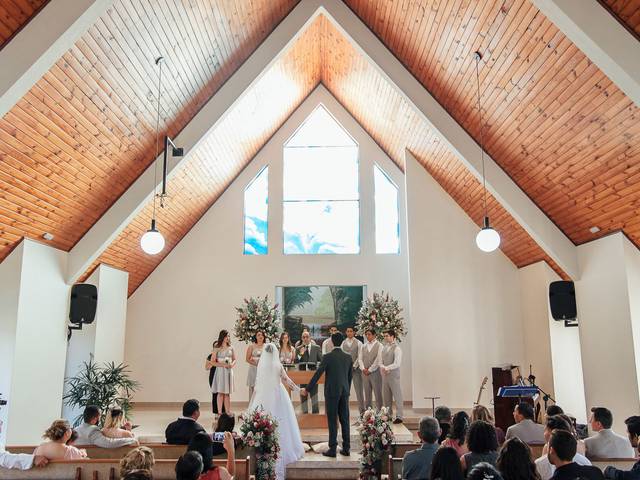 Casamento de Casamento no campo