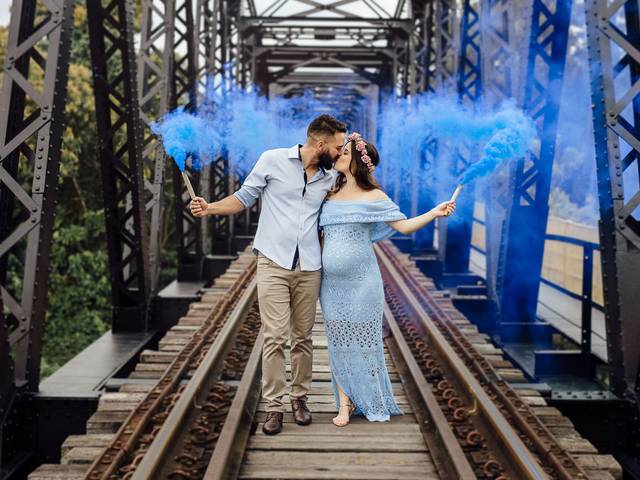 Gestante de Ensaio Gestante Grace