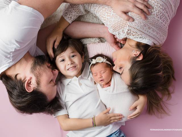 Newborn de Alice - Ensaio Recém-Nascido em Casa