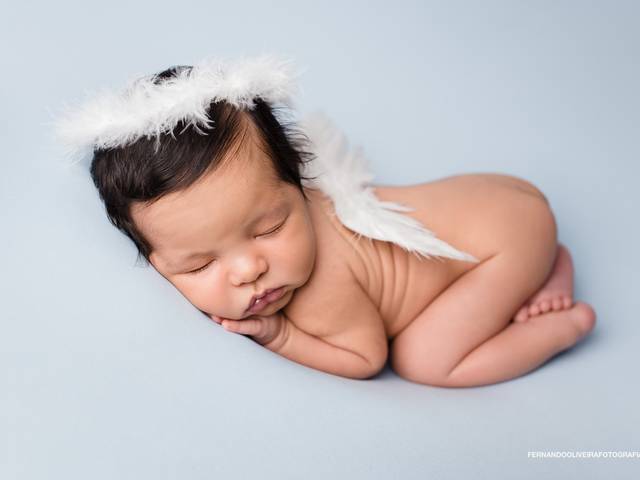 Newborn de Enrico - Ensaio Newborn em Casa