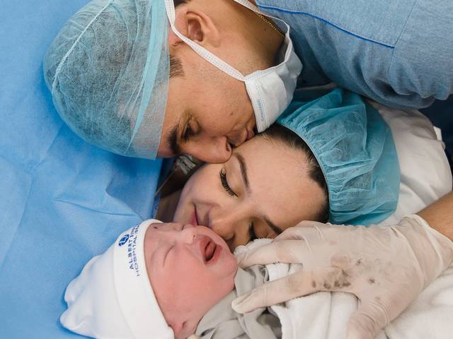 Parto de Fotografia de Parto - Valentina Chegou!