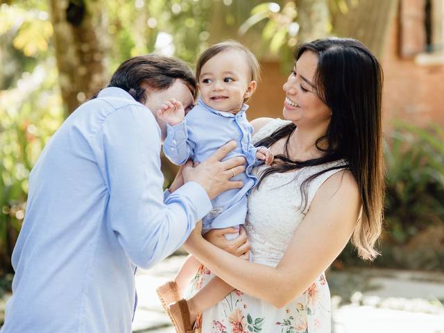 Gestante de Pedro faz 1 ano