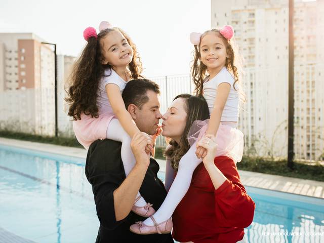 Aniversários de Livia e Esther