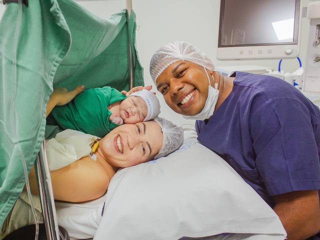 Fotografia de parto  de Nascimento Maitê 