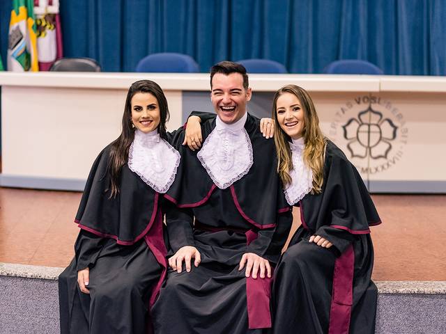 Formaturas de Prova de Toga | Odontologia Ulbra | Gabriel, Amanda e Hethi