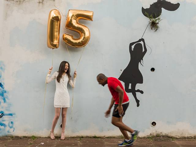 15 anos de Sessão Fotográfica de 15 Anos da Bárbara